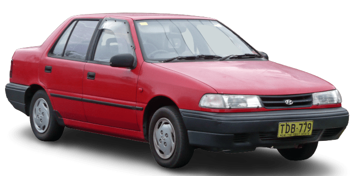 Hyundai Excel 1990-1994 (X2) Sedan 