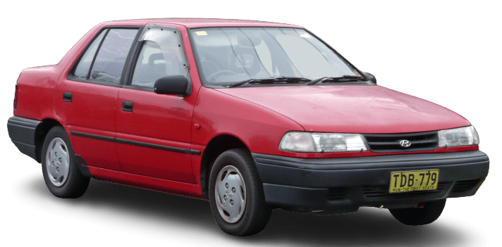 Hyundai Excel 1990-1994 (X2) Sedan  Wiper Blades