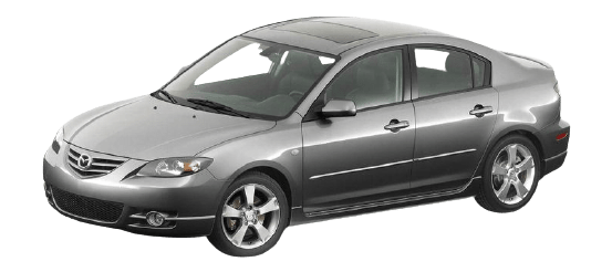 Mazda 3 2003-2009 (BK) Sedan Replacement Wiper Blades