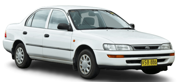 Toyota Corolla 1994-1999 (E100) Sedan Replacement Wiper Blades