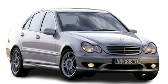 Mercedes Benz C-Class 2000-2003 (W203) Sedan Replacement Wiper Blades