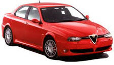 Alfa Romeo 156 1999-2006 Sedan Replacement Wiper Blades