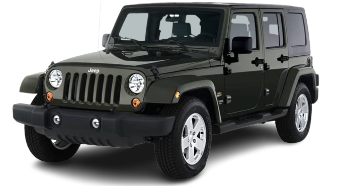 Jeep Wrangler 2007-2018 (JK) Replacement Wiper Blades