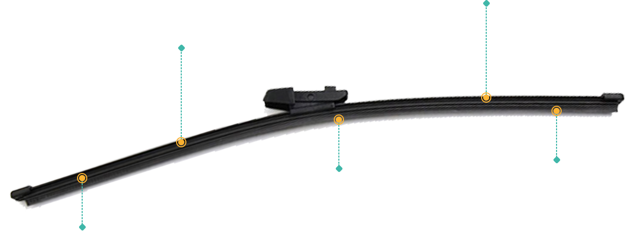 Rear Wiper Blade for Skoda Octavia 2013-2023 (NE) Notchback 