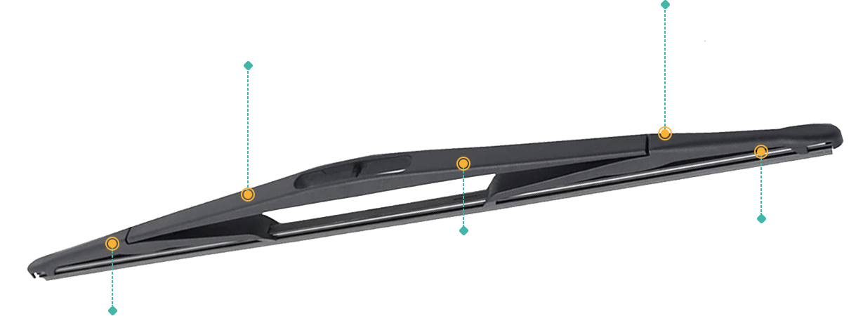 Rear Wiper Blade for Mitsubishi Express 2020-2023 (SN) 