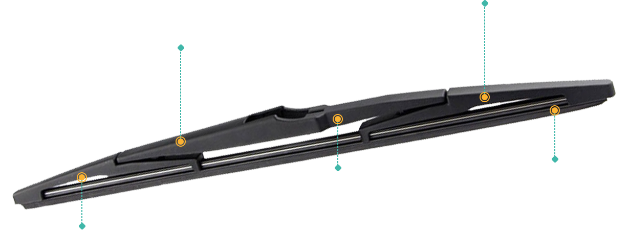 Rear Wiper Blade for Holden Astra 2012-2013 (AS) Hatch 