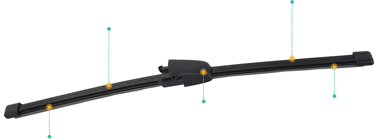 Rear Wiper Blade for Mini Paceman 2013-2016 (R61) 