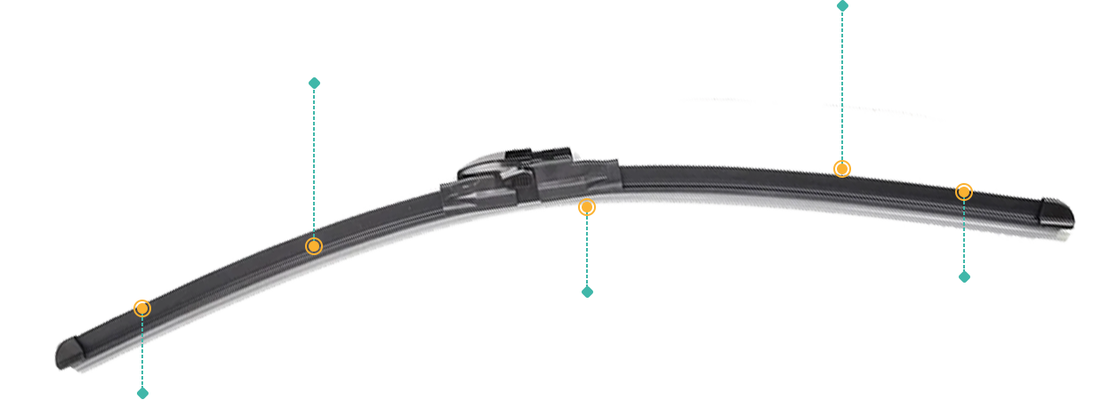 Front Wiper Blade for BMW 8 Series 1990-1999 (E31) 