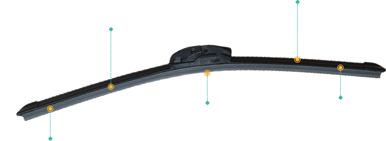 Front Wiper Blade for Jeep Cherokee 1984-1996 (XJ) 