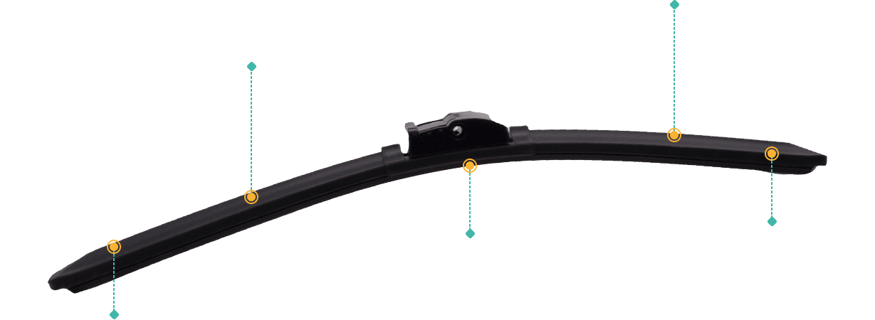 Front Wiper Blade for Mercedes Benz E-Class 2010-2013 (A207) Convertible 