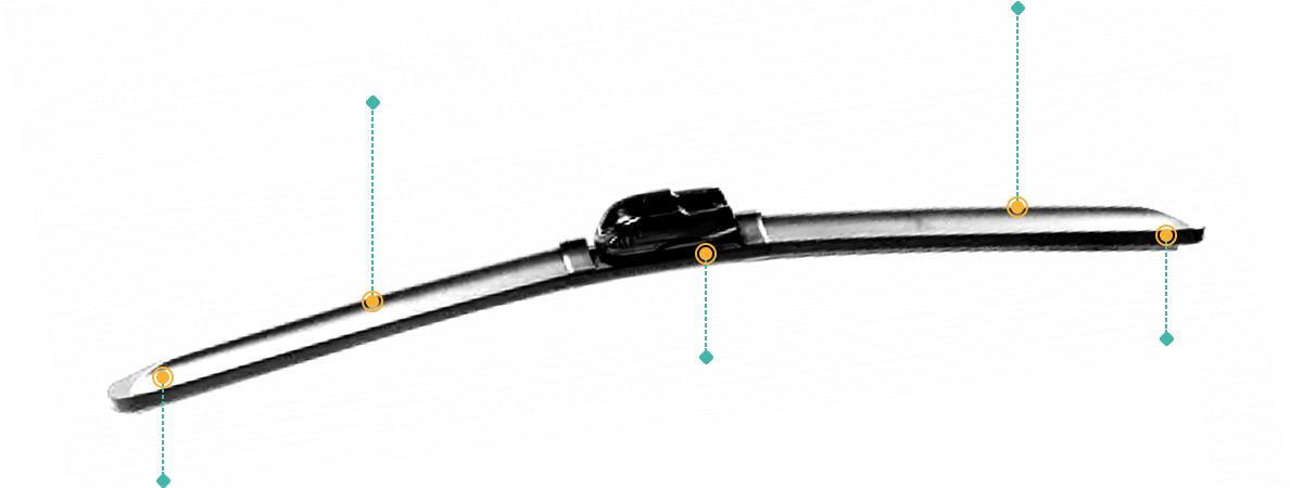 Front Wiper Blade for Isuzu MU-X 2020-2023 (RF) LS-M 