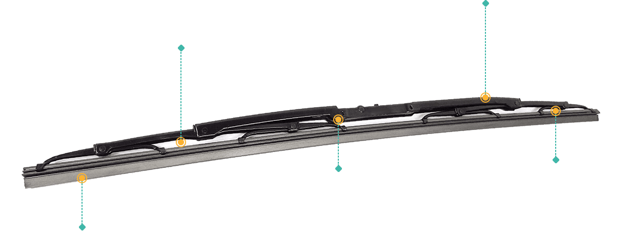 Front Wiper Blade for Land Rover Range Rover Vogue 2005-2012 (L322 Facelift) 