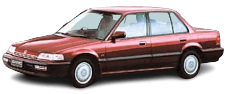 Honda Civic 1990-1991 (ED) Sedan 