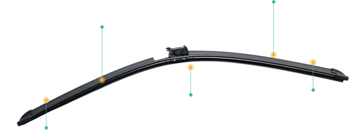 BMW iX 2020-2026 (I20) Spray and Heat Replacement Wiper Blades