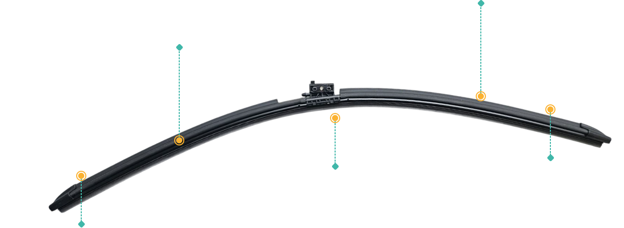 Mercedes Benz Sprinter 2019-2025 (W907) SPRAY IMPORT MODEL Replacement Wiper Blades
