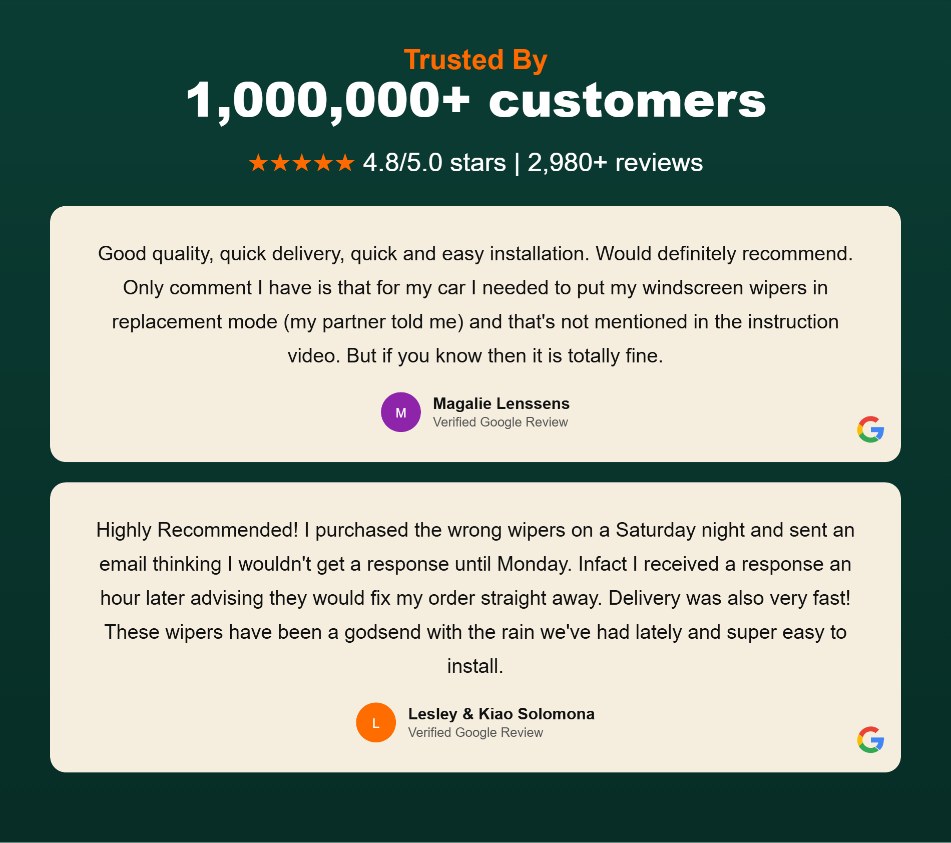 Customer Reviews