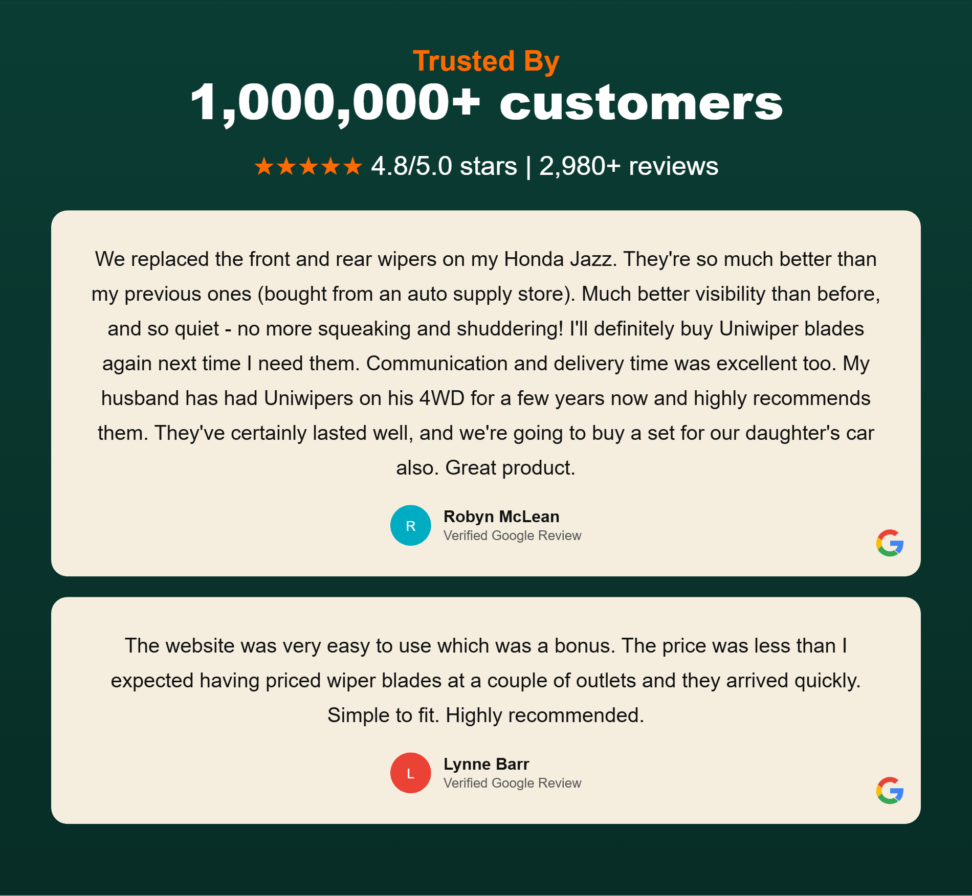 Customer Reviews